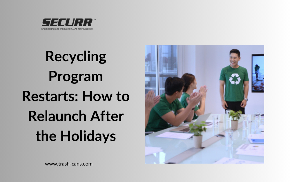 Recycling Program Restarts: How to Relaunch After the Holidays