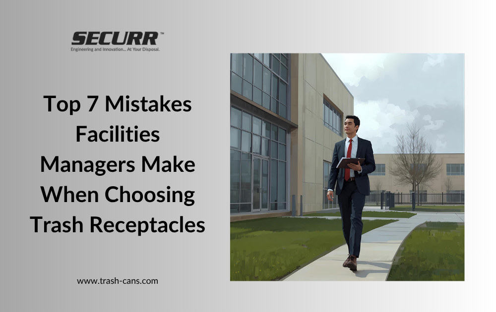 Top 7 Mistakes Facilities Managers Make When Choosing Trash Receptacles