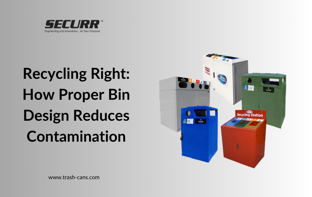 Recycling Right: How Proper Bin Design Reduces Contamination