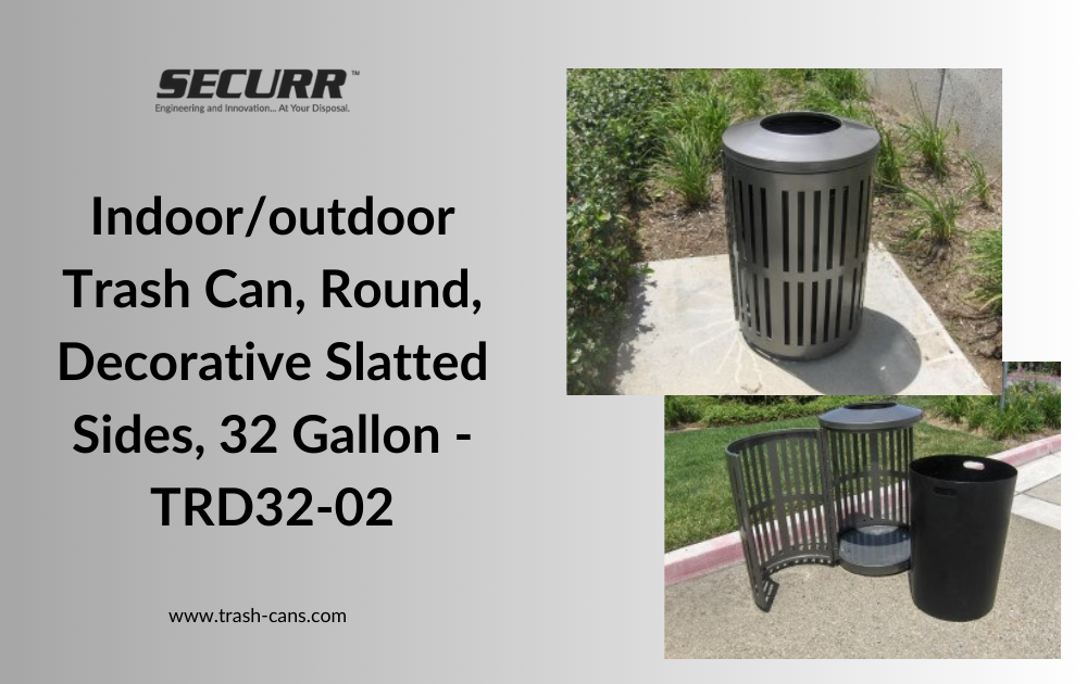 Securr's TRD32-02: Stylish & Sustainable Waste Management