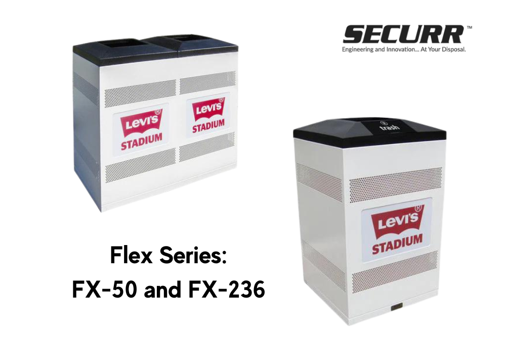 Securr’s Flex Series Keeps Stadiums and Large Venues Clean & Attractive