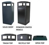 Trash Cans and Recycle Bins, 36 Gallon - HS45