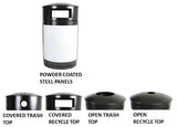 Trash Cans and Recycle Bins , 55 Gallon - HS55