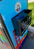 ADA Compliant, Rodent, Animal and People Resistant Trash Can. Locking Trash Can with Loading Chute | Cart Garage - Holds one 35 Gallon Poly Cart - CE135M-CH