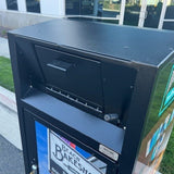 ADA Compliant, Rodent, Animal and People Resistant Trash Can. Locking Trash Can with Loading Chute | Cart Garage - Holds one 35 Gallon Poly Cart - CE135M-CH