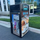 ADA Compliant, Rodent, Animal and People Resistant Trash Can. Locking Trash Can with Loading Chute | Cart Garage - Holds one 35 Gallon Poly Cart - CE135M-CH
