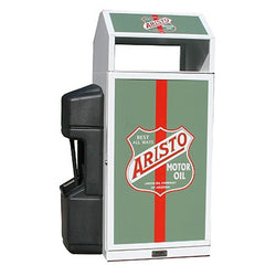 Outdoor Convenience Store Advertising Trash Can, Square, 36 Gallon  - HS36OW-ADVERT-1