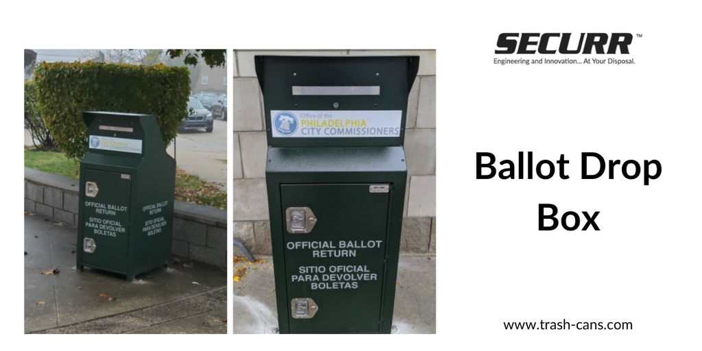 The Perfect Solution for Secure Voting: ADA-Compliant 40 Gallon Ballot Drop Box