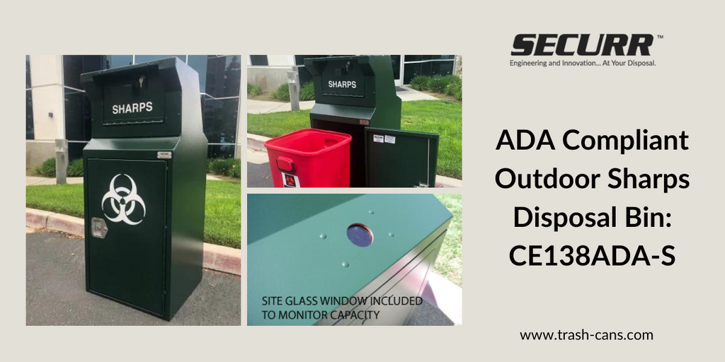 Secure and Durable ADA Compliant Outdoor Sharps Disposal Bin: A Must-Have for Safe Medical Waste Management