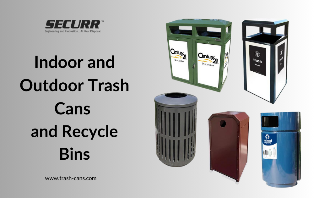 Sustainable Solutions for Cleaner Communities: Discover the Excellence of Securr's Trash Cans
