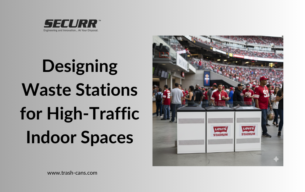 Designing Waste Stations for High-Traffic Indoor Spaces
