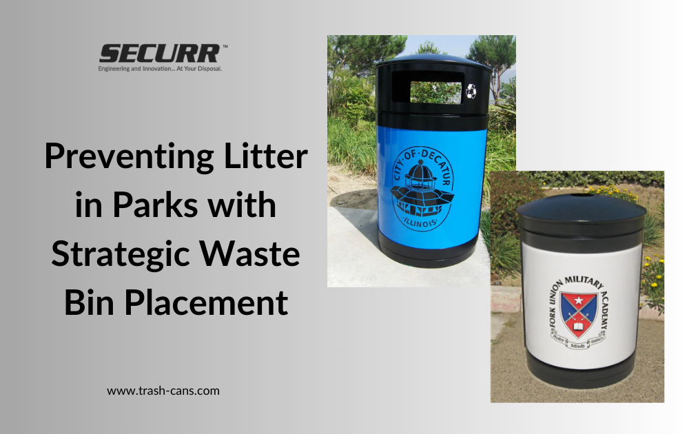 Preventing Litter in Parks with Strategic Waste Bin Placement