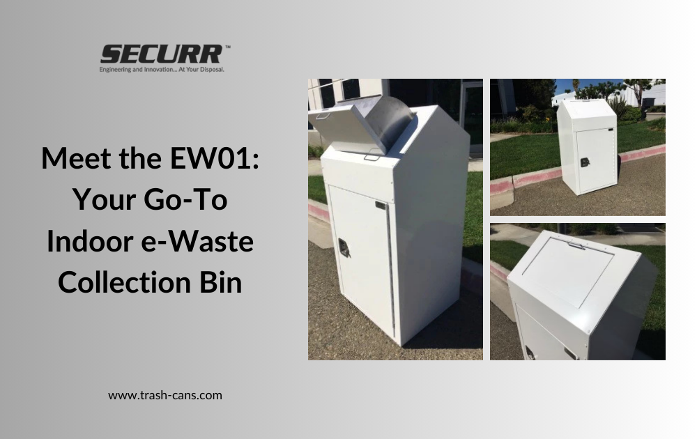 Meet the EW01: Your Go-To Indoor e-Waste Collection Bin