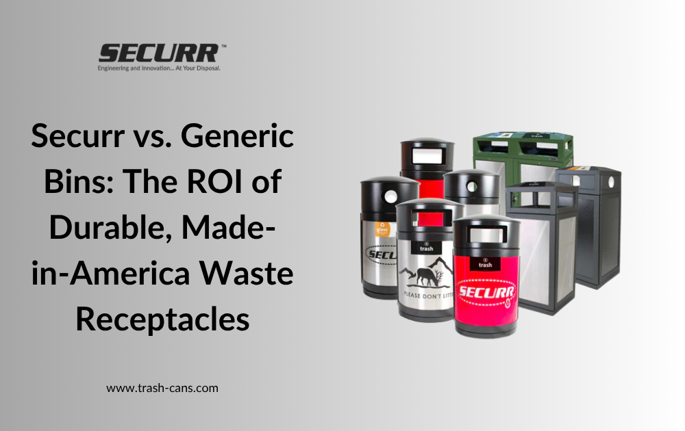 Securr vs. Generic Bins: The ROI of Durable, Made-in-America Waste Receptacles