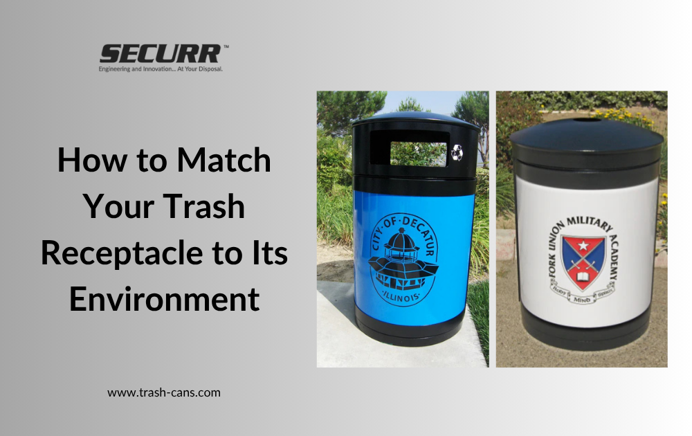 How to Match Your Trash Receptacle to Its Environment