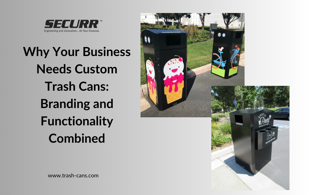 Why Your Business Needs Custom Trash Cans: Branding and Functionality Combined