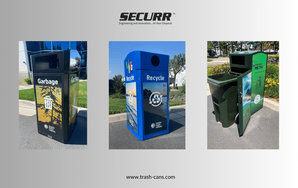 The Remarkable Benefits of Securr's Recycling Trash Cans in Commercial Establishments
