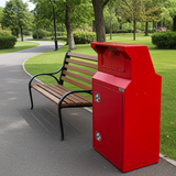 ADA Compliant Outdoor Pharmaceutical Disposal Bin, 38 Gallons - CE138ADA-P