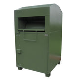 Textile / Clothing Collection Bin with Rotating Tray and Anti-Theft Upper Baffle - CB10G16