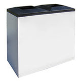 Flex Series. Custom Indoor Trash Can / Recycle Bin. Customized options. 2 x 36 gallons - Model FX236